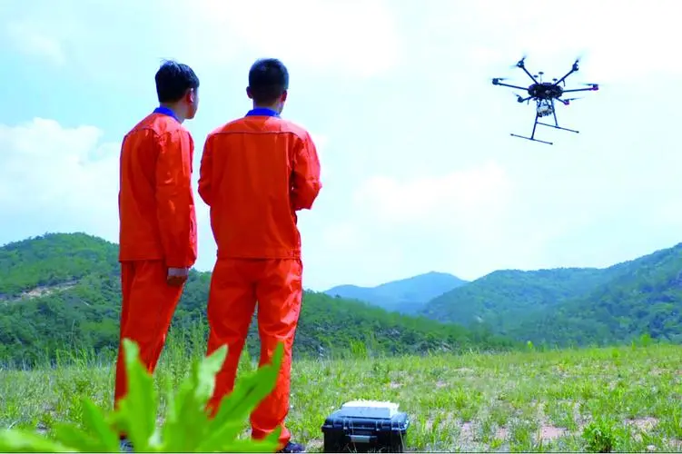 营山无人机倾斜摄影巡检拍摄